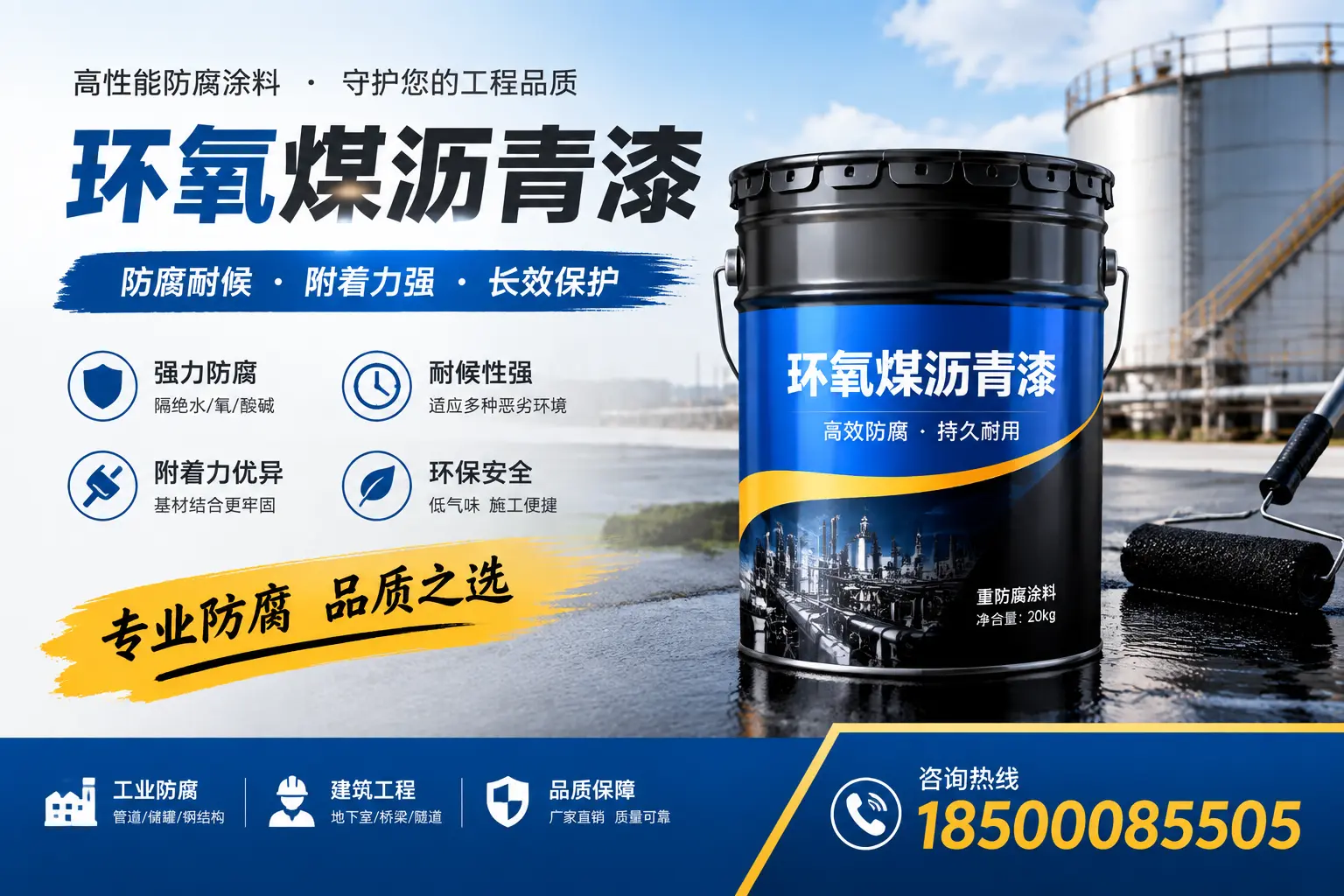 如何选择适合的环氧煤沥青漆？泸州市场选型指南